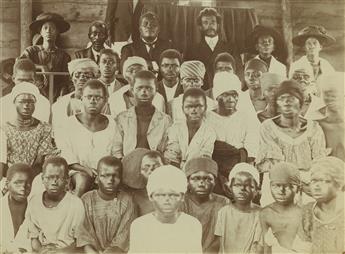 (MISSIONARIES--MONROVIA, LIBERIA) An archive of over 90 photographs & ephemeral items related to Methodist Bishop A.P. Camphor & Mamie